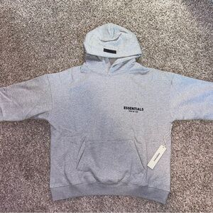 Essentials Gray Hoodie Sizes Medium and Large
